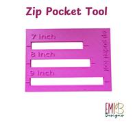 Tasca con Zip Attrezzo 2 Fare il Proprio Zip Tasche How To Cucire A Strumento
