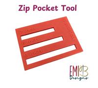 Tasca con Zip Attrezzo Fare il Proprio Zip Tasche How To Cucire A Strumento Zip