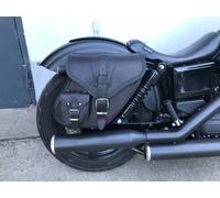 Tasca Laterale Dynamite Nero Destra Adatto A per Harley Davidson Dyna Street Bob