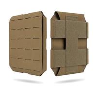 Tasca Laterale Utilità Molle Sacchetto Nylon Pannello Espansione Attrezzatura, Suitable for Chest Systems Sport Esterno(Brown)