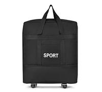 Tasca per Bagagli a Rullo Pieghevole, Custodia Espandibile con Custodia a Rullo Pieghevole, Tessuto Oxford Resistente Agli Acqua (22 pollici)