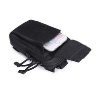 Tasca per cinturino anteriore dello zaino - tasca con cerniera spalla della borsa - tasca con cerniera a spalla per borsa multiuso, tasca con spalla con spalla in nylon per caccia allo sport esterno
