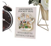 Tasca per | Decorazioni per toelettatore animale con carta | Souvenir di incoraggiamento, per amici e famiglie, adulti, ragazzi e ragazze