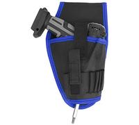 Tasca per utensili perfori con cingella a cinghia perforazioni elettriche Cintine Cashs Strumento elettrico a cordone portatile Borsa multifunzionale Adatto per la maggior parte (Bordo blu)