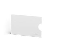 Durable 890323 - Tasca porta carte di credito RFID Secure, apertura sul lato corto, fronte trasparente, argento metallizzato, confezione da 3 pezzi