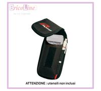 TASCA PORTA CELLULARE IN TESSUTO CON CLIP METALLICA DA CINTURA 539TB PLANO