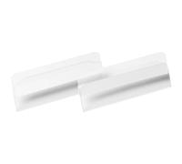 Durable buste per identificazione magnetiche HARD COVER 100x38 mm, conf. da 10, trasparente, 119519