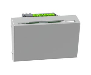 Tasca portabadge Bticino MatixGO RFID 2 moduli grigio JG4548