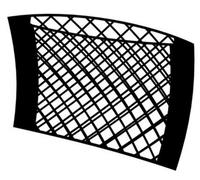 Tasca Portaoggetti a Rete Elasticizzata per Bagagliaio Baule Auto Camper- C60267