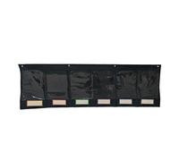 Tasca portaoggetti con 6 tasche, versatile organizer tascabile nero per