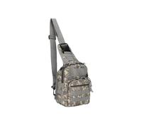 Tasca Sportiva Sul Petto da Uomo Borsa pettorale sportiva Zaino a tracolla versatile da trasporto for caccia escursionismo(Gray)