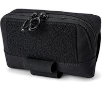 Tasca Tattica Molle, Marsupio Amministrativo Compatto for Zaino o Cintura | Passanti elastici interni e pannello anteriore Hook and Loop mantengono gli strumenti organizzati in una tasca multiuso compa