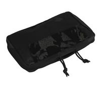 Tasca Tattica per Amministratore con Attacco Molle, Tasca GP con Chiusura a Cerniera Bidirezionale, Tasca Sottile EDC per Gilet da Caccia o Zaino da Trekking(BCP)