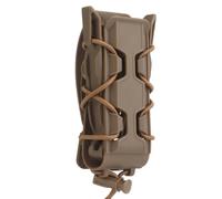 Tasca Tattica per Caricatori 9 Mm/45 ACP, Porta Caricatori MOLLE Attrezzatura per Polizia e Militari Supporto a Fissaggio Rapido Attrezzatura da Tiro Airsoft(Brown)