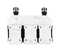 Tasca Tattica per Triplo Caricatore, Patta Anteriore con Inserto in Plastica, Compatibile con 556/545/762 Anteriore, per Caccia e Campeggio All'aperto(MCAP)