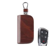 tascabile per chiave auto | supporto per telecomando auto compatto | portachiavi remoto ben regolato per corsa, tutti i terreni, camion, berlina, SUV, protezione elegante, Marrone, Consulte