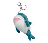 tascabile per il predatore Sea Predator | Key Key di pesce marina Fury | Ornamento di giocattolo peluche mini, rimorchio decorativo morbido per tasca per bambini, borsetta, regalo