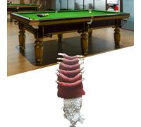 tascabili da biliardo Set di 6 tasche in pelle PU per tavolo da