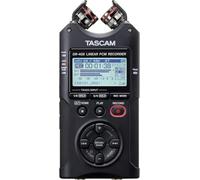 Tascam DR-40X videoregistratore audio digitale a 4 tracce e interfaccia audio USB Nero