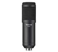 TASCAM TM-70 - Microfono Dinamico per Podcasting e News Gathering,Nero