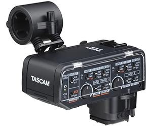 Tascam XLR Microphone Adapter Canon Kit for Mirrorless Cameras (CA-XLR2D-C)