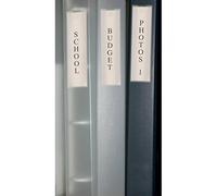 Tasche adesive permanenti Q-Connect 62x150 mm trasparenti conf. da 6 - KF13783