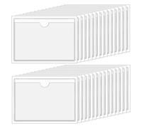 Tasche Adesive Trasparenti Tasche per Schede da 4X6 Pollici Buste Autoadesi3354