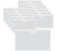 Tasche Autoadesive per Carte Di Credito-12 Pezzi Trasparente Autoadesivo Support