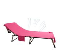 Tasche da asciugamano Chaise Lounge - Copertura per sedia da spiaggia in microfibra per uso esterno | Tappetino da sole per patio a bordo piscina 'hotel, asciugamano assorbente leggero per vacanza