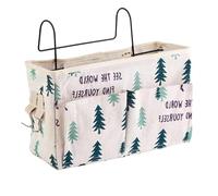 Tasche da Letto Appendibile con Gancio Portaoggetti da Letto Appendibile Tasca Portaoggetti Letto a Castello Borsa Portaoggetti da Letto per Casa Ufficio Scuola Dormitorio (Cervo nella foresta)