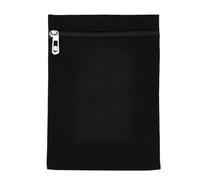 Tasche per abbigliamento: tasca di sicurezza con cerniera, scomparto interno, attrezzatura di sicurezza da viaggio nascosta, accessori per la riparazione di indumenti, categoria cucita, rete nera