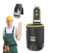 Tasche Per Attrezzi In Vita - Borsa Per Attrezzi Oxford Da 145 Mm, Tasca Per Cintura Da Carpentiere, Supporto Portaoggetti Rinforzato In EVA, Organizer Con Clip Rotante A Sgancio Rapido | Custodia Por