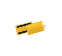 Tasche per identificazione a fissaggio magnetico DURABLE 163x81,5 mm giallo Conf