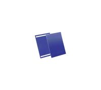 Tasche per identificazione Durable con bande adesive blu f.to esterno mm. 233x 3