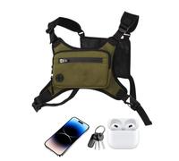 Tasche per tastiera per il torace di biciclette per esterno, backpack Tastro di cellulare tascabile flack Attrezzatura da esterno | Funzionamento della cintura per donne per uomini in bici