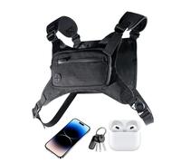Tasche per tastiera per il torace di biciclette per esterno, backpack Tastro di cellulare tascabile flack Attrezzatura da esterno | Funzionamento della cintura per donne per uomini in bici
