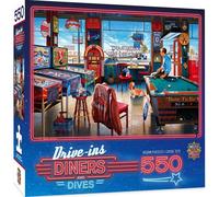 Tasche Piscina E Pub 550 Pezzi Puzzle Locandina 610mm x 460mm ( Mpc )