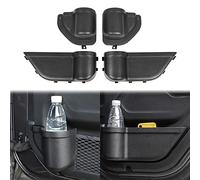 Tasche portaoggetti Anteriori Posteriori, Scatola portaoggetti per Inserti Laterali Porta Adatta per Jeep Wrangler JL JLU 4 Porte 2018-2022, Accessori di espansione Interni