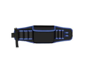 Tasche regolabili per cintura per attrezzi con materiali di design traspiranti Organizzatori di attrezzi da campeggio per un comodo uso tutto il giorno, Multicolore, Blu