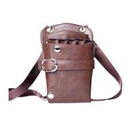 Tasche strumenti per capelli ， Borsa da parrucchiere, barbiere, forbici for capelli, marsupio, cintura, borsa in pelle PU, borsa da barbiere(A)
