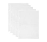 Tasche Trasparenti per Schede Indice Portaetichette Verticale, 8.66"x6.14" 10 Pz