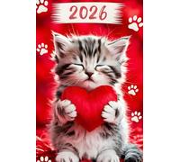Taschenkalender 2026: A6 Buchkalender & Terminplaner, Kompakter Jahresplaner mit 1 Woche auf 2 Seiten | Das kleine Kalenderbuch für große Pläne und einen klaren Kopf