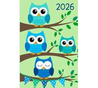 Taschenkalender 2026 A6: Terminplaner mit 1 Woche auf 2 Seiten ,Buchkalender, Jahresplaner im kompakten Mini-Format | Dein Terminkalender für perfekte Organisation das ganze Jahr