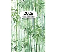 Taschenkalender 2026: Kleines Buch DIN A6, Ein Jahr von Januar 2026 bis Dezember 2026