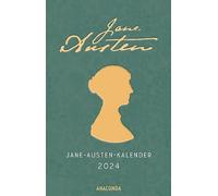 Taschenkalender Jane Austen 2024: Wochenkalender, 9 x 14 cm. Liebevoll gestaltet mit den klassischen Illustrationen von Hugh Thomson. Praktisch, handlich, inspirierend. Der Jane Austen Kalender 2024