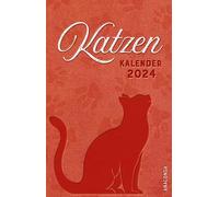 Taschenkalender Katzen 2024: Wochenplaner mit zahlreichen Texten rund um Kater, Kätzchen & Co. Mit Schwarz-Weiß-Illustrationen und viel Platz zum Eintragen eigener Notizen 9 x 14 cm
