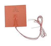 Taschetta riscaldante in silicone glomora, stampante 3D rapido letto caldo letto ad alta temperatura con cuscinetto di riscaldamento silicone di colla a fondo posteriore Accessori (24V 150W)