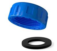Tasco di blanking del tubo PVC Filetto femmina Scasso di scarto Caspit Caspeggio PVC, tappi per tubo da giardino, tappo del filo femminile, tappi per la testa di irrigazione blu 20mm