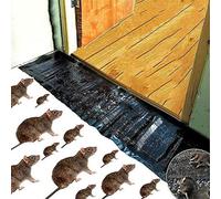 Tasco di Glu Gue Trappole Appiccicose, Cuscinetti Adesivi di Ratto Multiuso, Colla Trappola tagliata a dimensione per Topi Topi per Giardino da Garage Casa Esterna (nero)