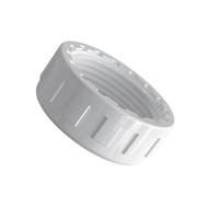 Tasco filettata in PVC del tubo, lavandino della cucina Caspeggio per blanking del tubo filo femminile, tappi di blanking della trappola per elettrodomestici per giunti e tubi bianco 63mm